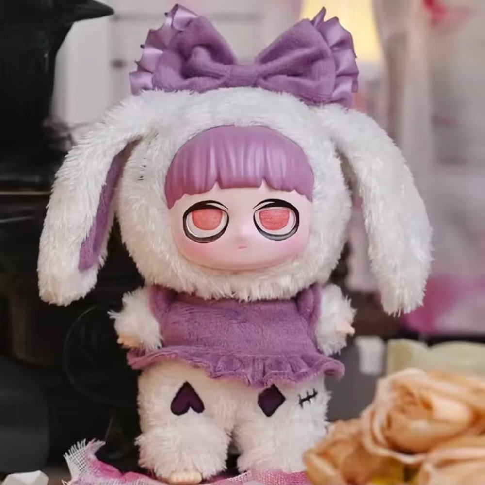 KIKI NIGHT ELF plush pendant blindbox spooky goth edgy dark alt